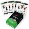 red-rab-trainingskarten-fitness-karten-fitnesskarten-fitness-stange-set-widerstandsband-stange-krafttraining-fitnessband-stange-resistance-bands-workout-bar
